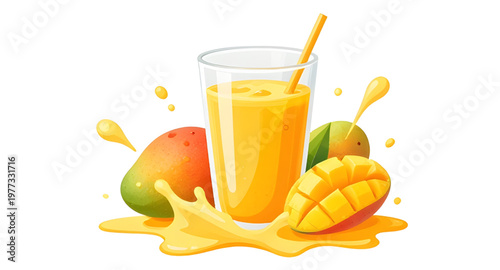 mango, mangoes, fruit, tropical, exotic, fresh, juicy, juice, splash, liquid, water, drop, droplets, pulp, seed, yellow, orange, vibrant, sweet, ripe, healthy, nutrition, organic, natural, vitamin, an