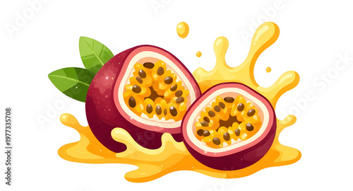passionfruit design, fruit design, tropical design, exotic design, fresh design, juicy design, juice design, splash design, liquid design, water design, drop design, droplets design, pulp design, seed