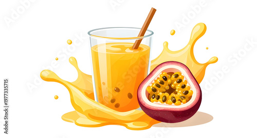 passionfruit design, fruit design, tropical design, exotic design, fresh design, juicy design, juice design, splash design, liquid design, water design, drop design, droplets design, pulp design, seed