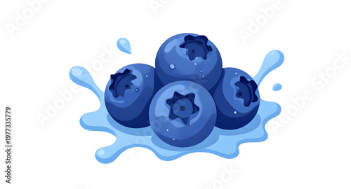 blueberry illustration splash, blueberries illustration splash, berry illustration splash, fruit illustration splash, juicy blueberry illustration, blueberry juice illustration, juice splash illustrat