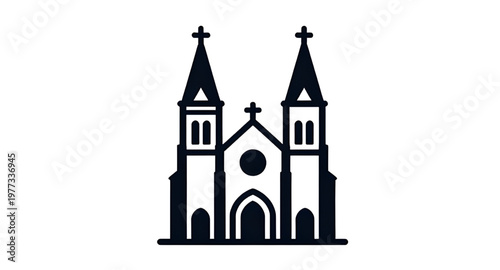 church, silhouette, building, religion, christian, chapel, architecture, cross, worship, faith, structure, black, tower, spiritual, place, icon, classic