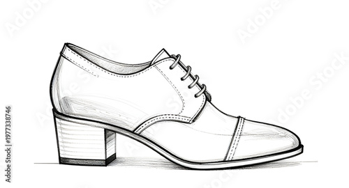 high heel, pump shoe, women shoe, line art, outline design, black white, fashion shoe, elegant heel, classic pump, footwear design, shoe illustration, stylish heel, formal shoe, minimal line, fashion 