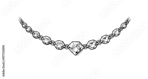 diamond icon, necklace icon, jewelry icon, jewel icon, gem icon, gemstone icon, luxury icon, elegant icon, fashion icon, accessory icon, chain icon, pendant icon, sparkle icon, shiny icon, glitter ico