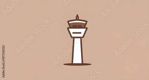 control tower, airport tower, air traffic, aviation control, flight control, radar tower, airport building, air navigation, transport hub, aviation icon, tower icon, airport management, signal tower, 