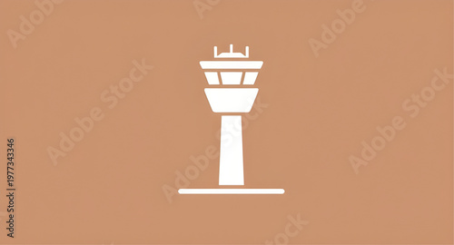 control tower, airport tower, air traffic, aviation control, flight control, radar tower, airport building, air navigation, transport hub, aviation icon, tower icon, airport management, signal tower, 