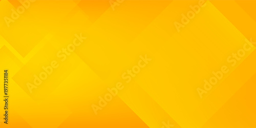 Abstract yellow square shape with futuristic concept background
