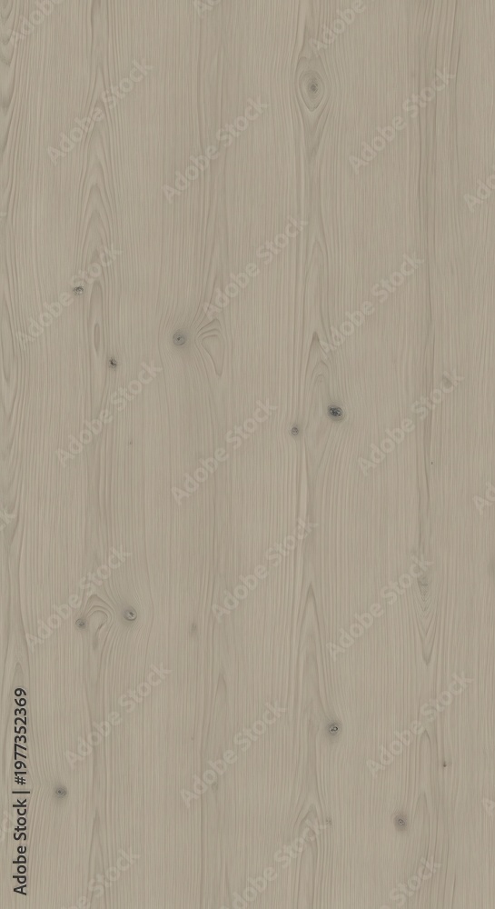 Naklejka premium Close up of a light gray wooden surface with a natural grain pattern and subtle dark speckles, ideal for background textures and design elements