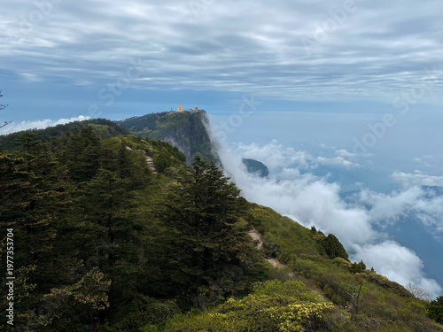 Scenery at the Summit of Mount Emei