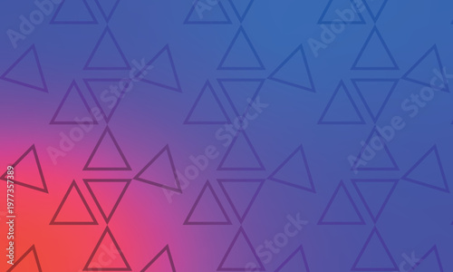 Fotografi Triangle Gradient Background 60