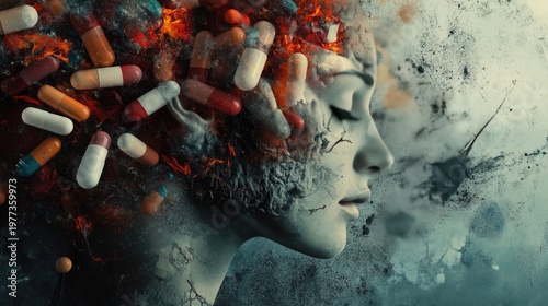  Conceptual Image of Addiction