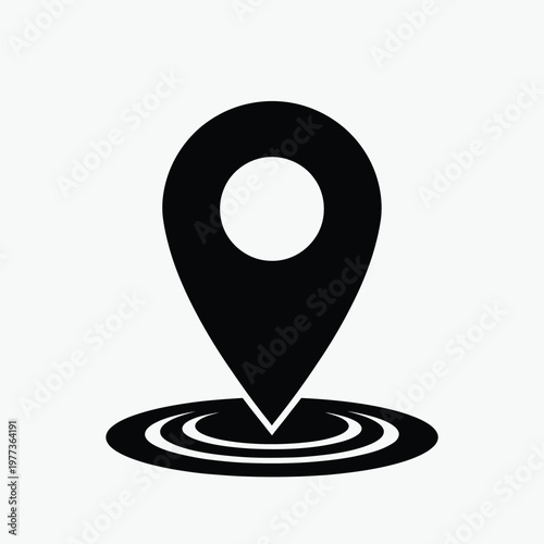 vector map pointer icon