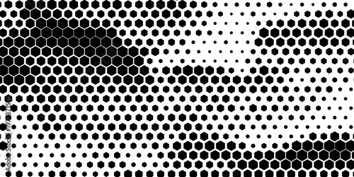 Abstract cube hexagon shape background. Vector banner design. Hexagons pattern. Geometric abstract background with simple hexagonal elements. Medical