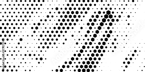 Abstract cube hexagon shape background. Vector banner design. Hexagons pattern. Geometric abstract background with simple hexagonal elements. Medical