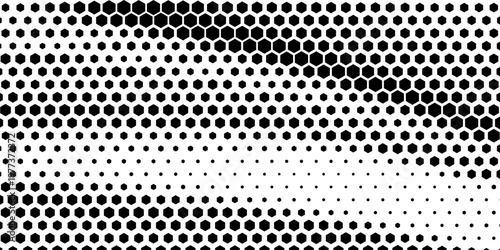 Abstract cube hexagon shape background. Vector banner design. Hexagons pattern. Geometric abstract background with simple hexagonal elements. Medical