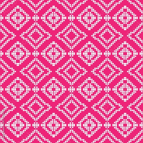 seamless knitted pattern