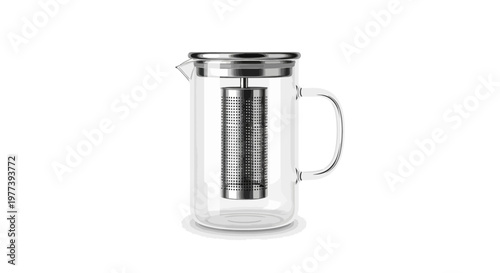 Glass Tea Infuser Pitcher.
