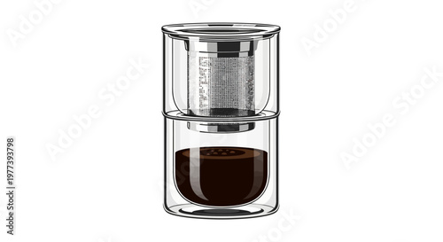 Glass Coffee Tea Infuser.