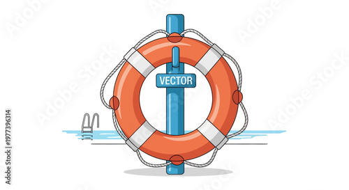 Lifebuoy Ring Floating Water.