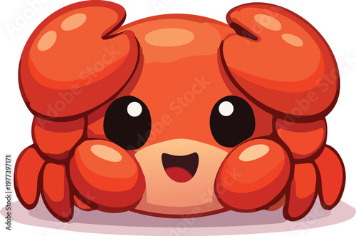 Crab Cute Illustration