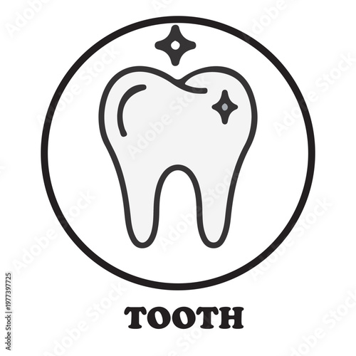 Fotografía Healthy Tooth Icon