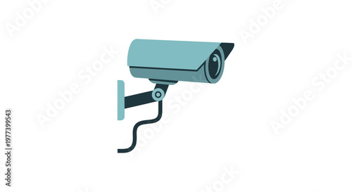 Security Camera Closeup View.