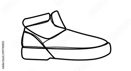 Sneaker Footwear Design.