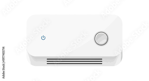 White Air Purification Device.