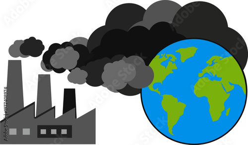 Industrial pollution and its impact on our planet's environment and atmosphere
