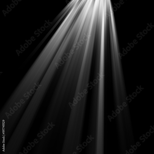 Sun Rays Overlay – Light Beam Sunshine Effect 