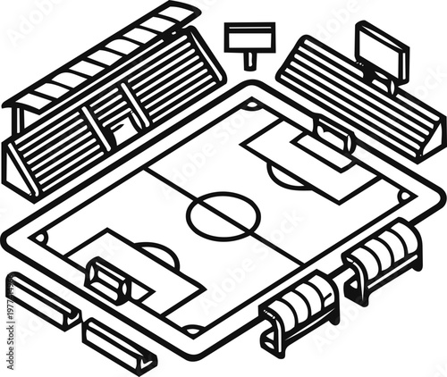 Soccer Football Stadium Arena