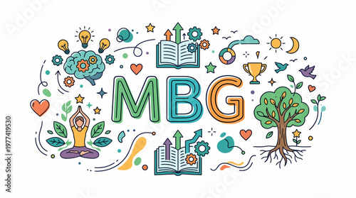 Mindfulness, Brain, Growth: Yoga, Tree, Ideas, Learning