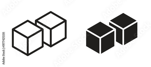 Sugar icon vector design template and illustration EPS10.