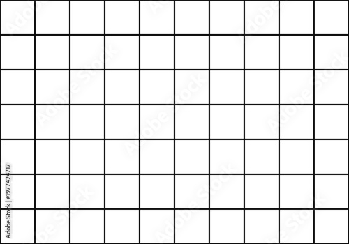 Hoja cuadrículada. Fondo blanco cuadrículado con trazo negro