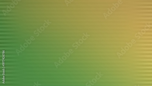 Abstract yellow and green background with soft horizontal ripple patterns