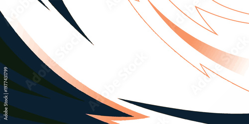 Modern energetic backdrop featuring futuristic spiked geometric patterns.