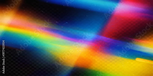 Abstract colorful rainbow gradient background with soft light, vibrant spectrum colors, and smooth blurred pattern design suitable for bright digital wallpaper or backdrop
