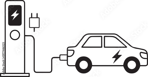 Taxi sign vector illustration showing taxi symbol on street road transport service icon design