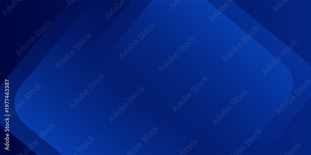 Obraz premium Abstract dark blue geometric background. Dynamic shapes composition. Cool background design for posters. Vector illustration
