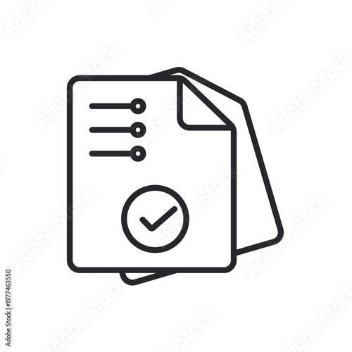 digital data icons outline and Flat Style,transparent background