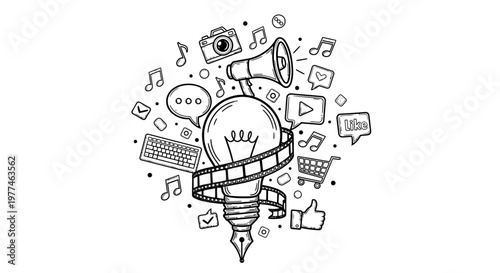 Creative media and social symbols