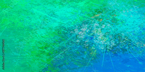 An abstract deep blue water background captures the clear light of a tropical coral reef with waves and marine texture for summer diving and snorkeling