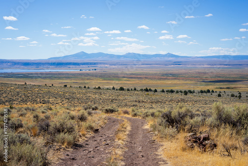 Εκτύπωση καμβά Desert Landscape In Eastern Oregon