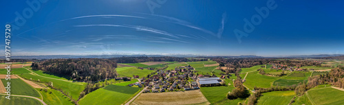 Etzelkofen, Berner Mittelland, Schweiz, Luftaufnahme, April 2026