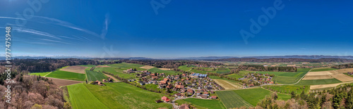 Etzelkofen, Berner Mittelland, Schweiz, Luftaufnahme, April 2026