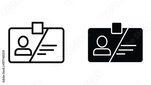 Contrast between active and inactive user profile icons with a diagonal slash.