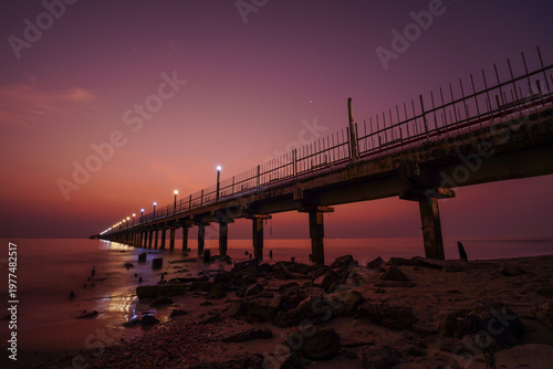 sunrise on the beach