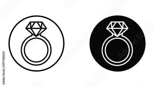 Engagement ring designs with contrasting backgrounds for visual comparison