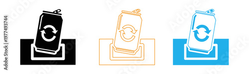 Recycling bins for aluminum cans a visual guide to proper disposal