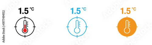 Global warming comparison 1 5 c vs 2 c temperature increase scenarios