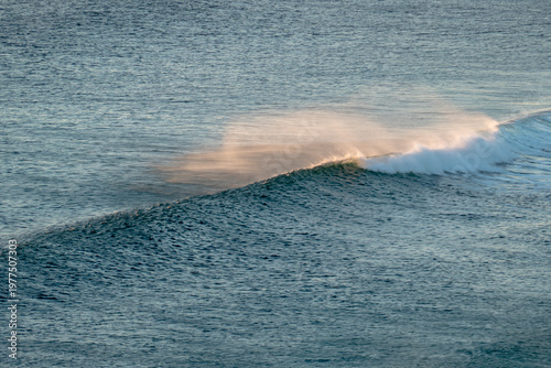 Wallpaper Mural background of ocean landscape with beautiful waves Torontodigital.ca